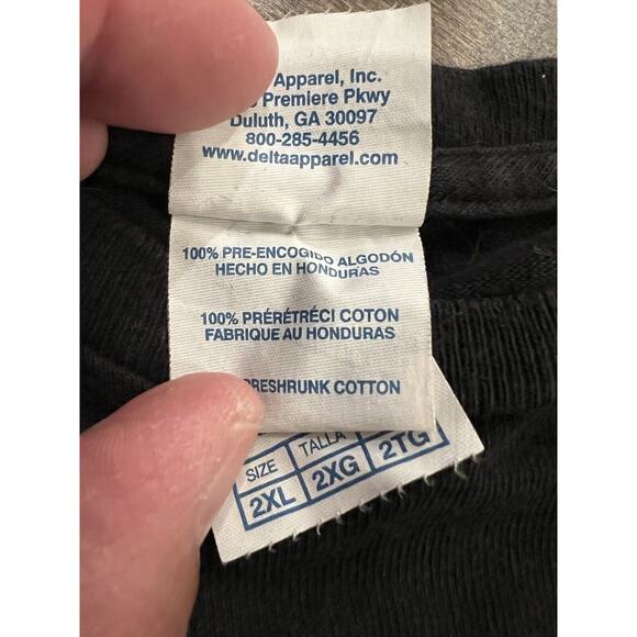 Delta Pro Weight Mens Black Bart Simpson Wutang Tupac Biggie Hip Hop Tshirt XXL - Picture 5 of 9